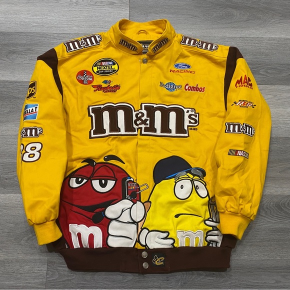 M&M’s NASCAR JACKET LARGE - Picture 1 of 5